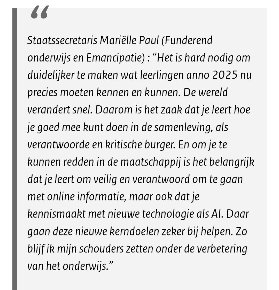 Kerndoelen digitale geletterdheid 2025